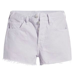 Levi's 501 Jean Shorts in Washed Lilac